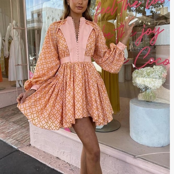 Dresses & Skirts - Bohemian Floral Print Button Down Dress